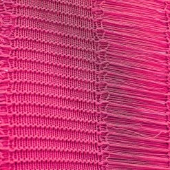 Woman Dresses Laddered Knit Mini Dress With Sleeves - Pink