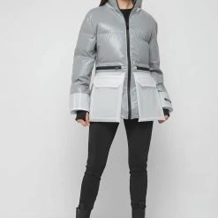 Woman Coats OUTERWEAR Limited Edition Translucent Puffer Jacket - Frosted