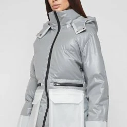 Woman Coats OUTERWEAR Limited Edition Translucent Puffer Jacket - Frosted
