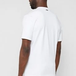 Man T-Shirts Line Art T-Shirt - White