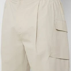 Man Casual Trousers Loose Fit Trousers With Cargo Pocket - Stone