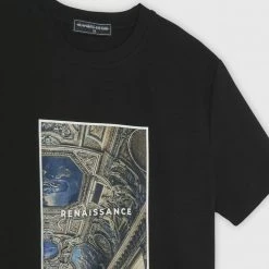Man T-Shirts Renaissance T-Shirt - Black T-SHIRTS & TOPS