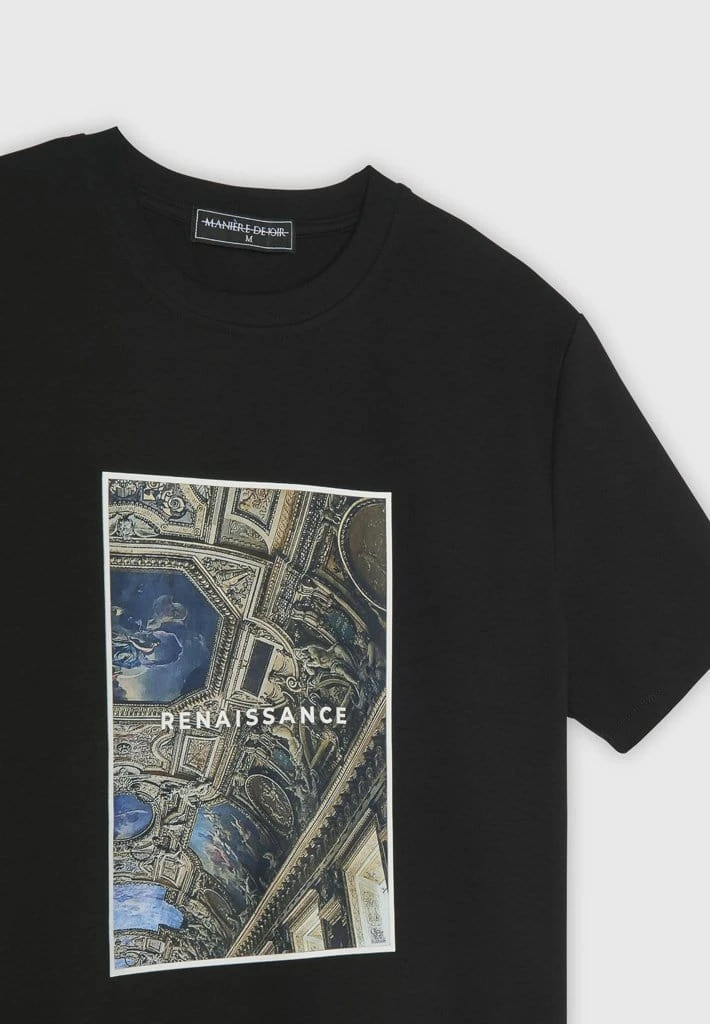 Man T-Shirts Renaissance T-Shirt - Black T-SHIRTS & TOPS