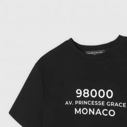 Man T-Shirts Monaco T-Shirt - Black