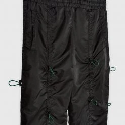 Man Casual Trousers CARGO PANTS Nylon Bungee Cargo Pant - Black / Green