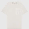 Man T-Shirts Technical Cargo Pocket T-Shirt - Stone