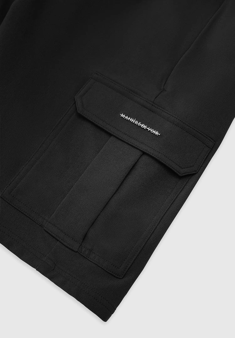 Man Shorts SHORTS SETS Technical Cargo Shorts - Black