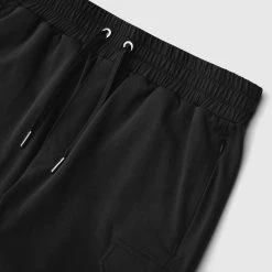 Man Shorts SHORTS SETS Technical Cargo Shorts - Black