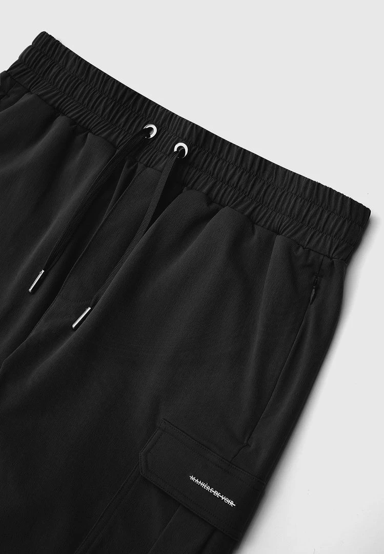 Man Shorts SHORTS SETS Technical Cargo Shorts - Black