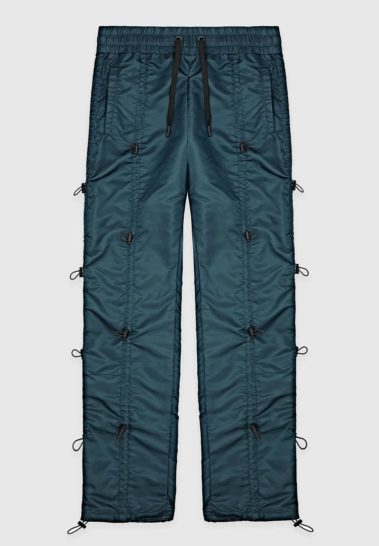 Man Casual Trousers Bungee Cargo Pants - Green