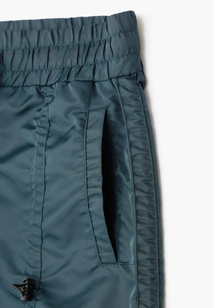 Man Casual Trousers Bungee Cargo Pants - Green