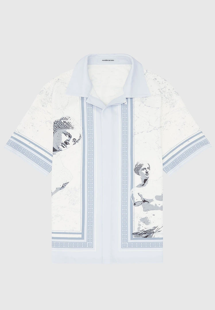 Man Shirts Venus Resort Shirt - Blue