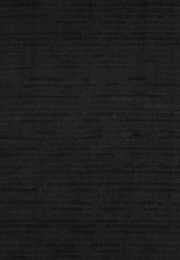 Man Shirts Textured Linen Shirt - Black