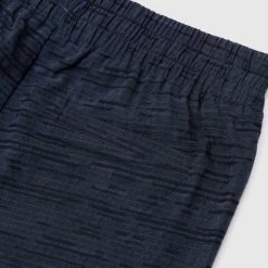 Man Shorts Textured Linen Shorts - Navy SHORTS SETS