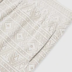 Man Shorts Lace Shorts - White