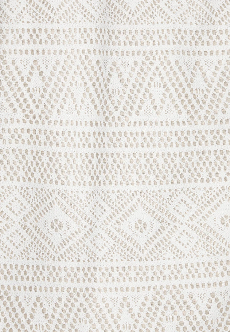 Man Shorts Lace Shorts - White