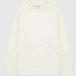 Man Hoodies Essential Signature Hoodie - Cream