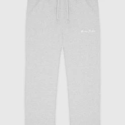 Man Tracksuit Bottoms TRACKSUITS Essential Signature Track Pants - Grey
