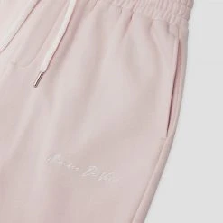 Man Tracksuit Bottoms TRACKSUITS Essential Signature Track Pants- Pink