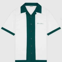 Man Shirts Varsity Shirt - White