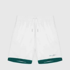 Man Shorts Varsity Shorts - White