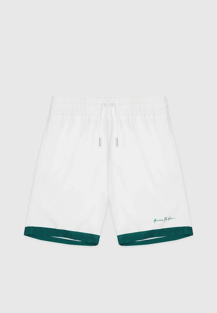 Man Shorts Varsity Shorts - White