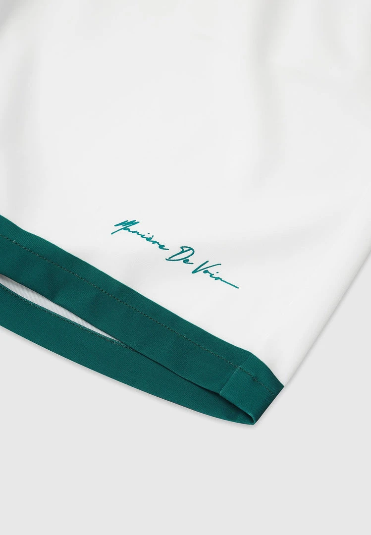 Man Shorts Varsity Shorts - White