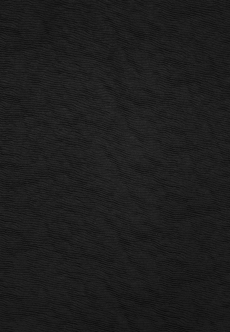 Man Tops Jacquard Polo Shirt - Black POLO TOPS