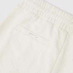 Man Shorts Jacquard Shorts - Beige