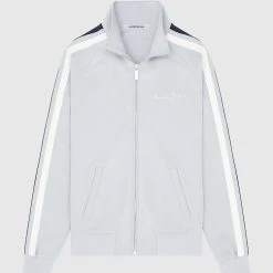 Man Tracksuit Tops TRACKSUITS Twin Stripe Track Jacket - Grey