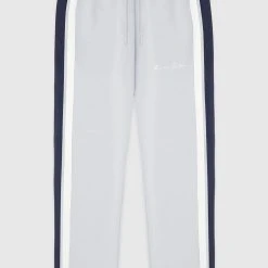 Man Tracksuit Bottoms Twin Stripe Track Pants - Grey TRACKSUITS