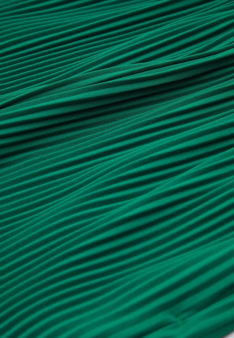 Man Shorts Pleated Shorts - Green