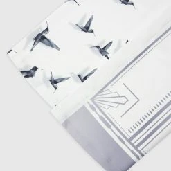 Man Shirts Bird Resort Shirt - White