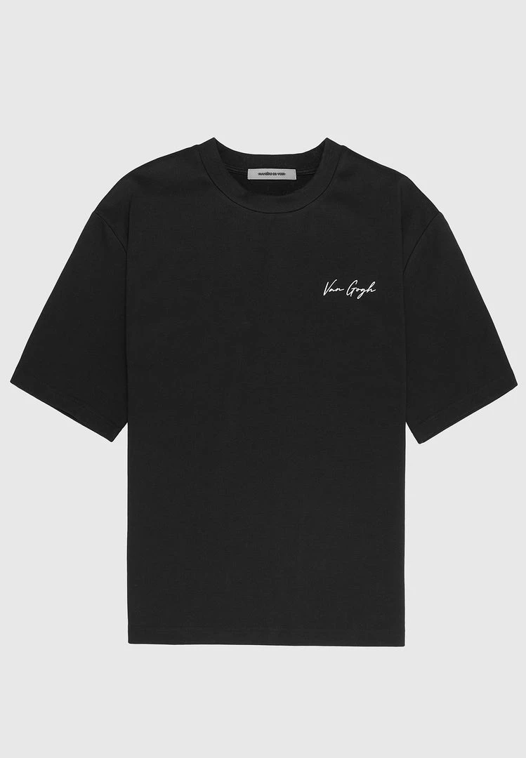 Man T-Shirts T-SHIRTS & TOPS Van Gogh Graphic T-Shirt - Black