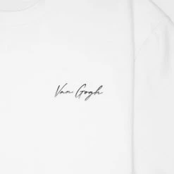 Man T-Shirts Van Gogh Graphic T-Shirt - White T-SHIRTS & TOPS