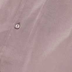 Man Shirts Satin Resort Shirt - Pink