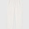 Man Casual Trousers Pleated Trousers - Cream