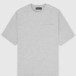 Man T-Shirts T-SHIRTS & TOPS Oversized Fit T-Shirt - Grey