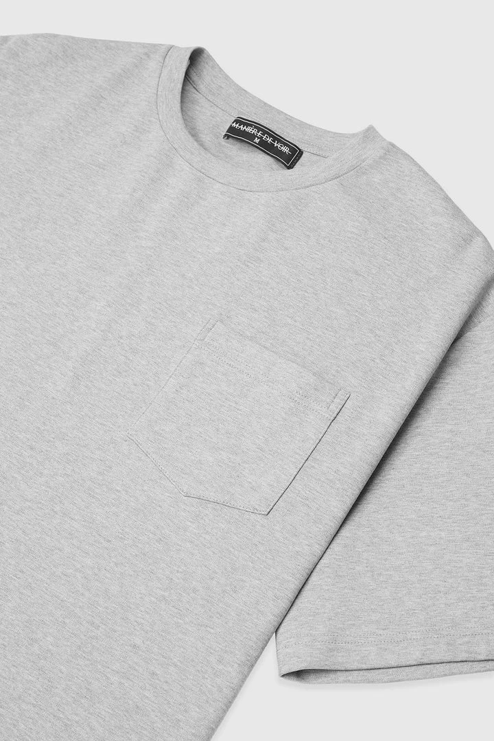 Man T-Shirts T-SHIRTS & TOPS Oversized Fit T-Shirt - Grey