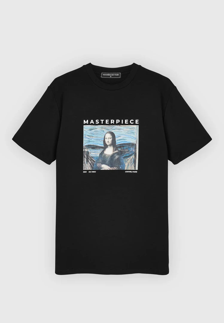 Man T-Shirts Masterpiece T-Shirt - Black T-SHIRTS & TOPS
