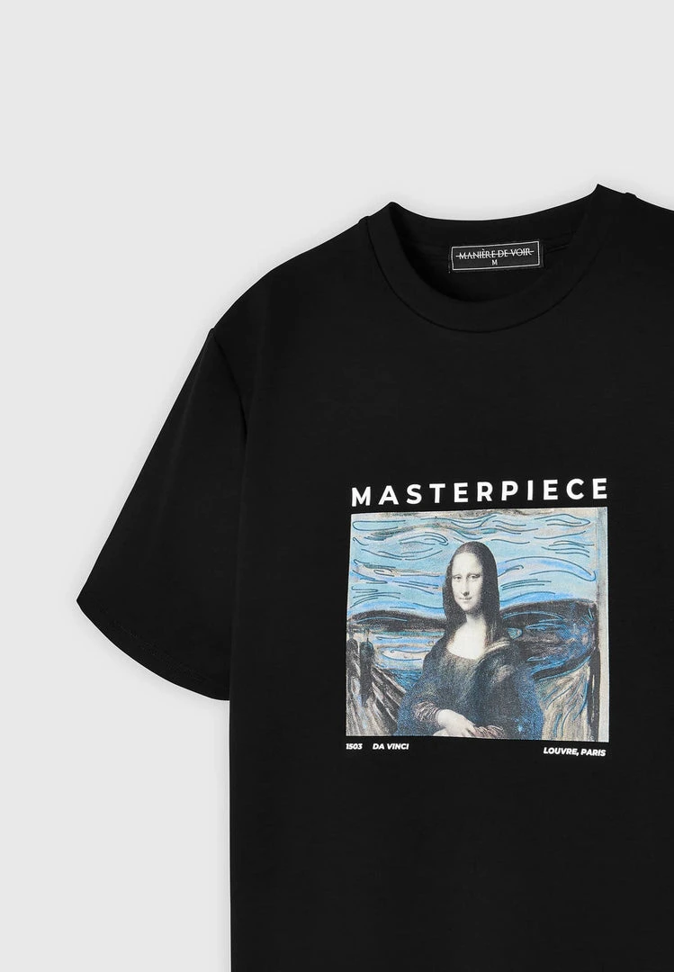 Man T-Shirts Masterpiece T-Shirt - Black T-SHIRTS & TOPS