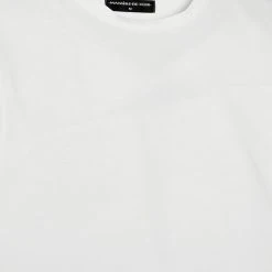 Man T-Shirts Mercerised Cotton T-Shirt - White T-SHIRTS & TOPS
