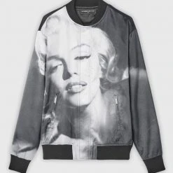 Man Jackets Monroe Bomber Jacket - Black