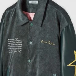 Man Jackets MVP Varsity Jacket - Forest Green