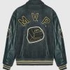 Man Jackets MVP Varsity Jacket - Forest Green