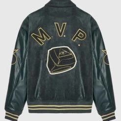 Man Jackets MVP Varsity Jacket - Forest Green
