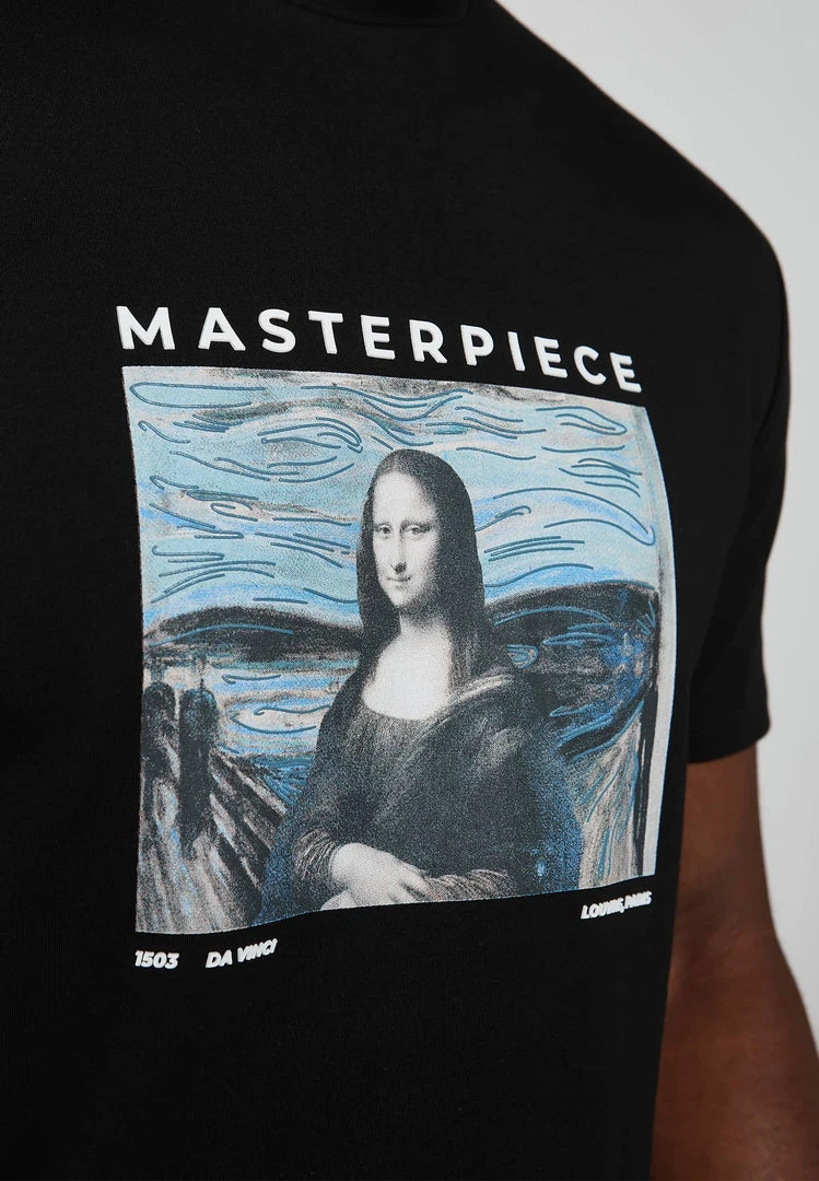 Man T-Shirts Masterpiece T-Shirt - Black T-SHIRTS & TOPS