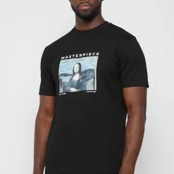 Man T-Shirts Masterpiece T-Shirt - Black T-SHIRTS & TOPS