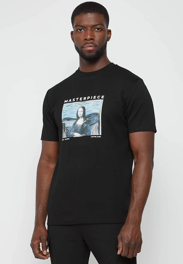 Man T-Shirts Masterpiece T-Shirt - Black T-SHIRTS & TOPS