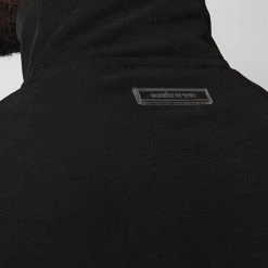 Man Tracksuit Tops Matte Popper Track Jacket - Black TRACKSUITS